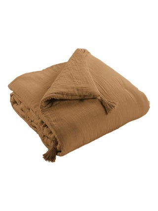 Bout de lit 90x200 en double Gaze de coton