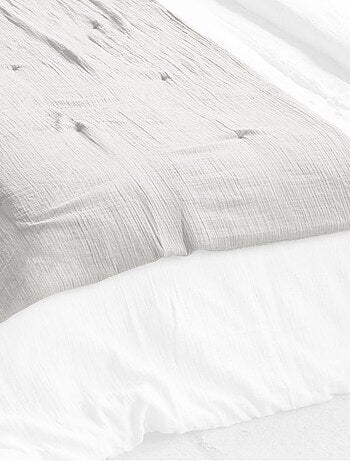 Bout de lit 90x200 en double Gaze de coton