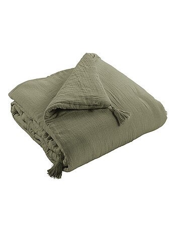 Bout de lit 90x200 en double Gaze de coton