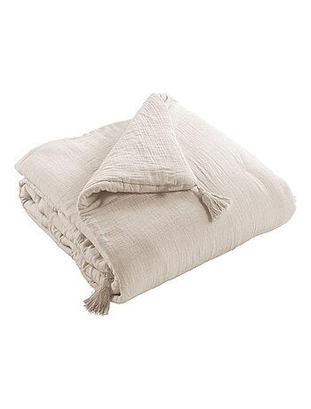 Bout de lit 90x200 en double Gaze de coton