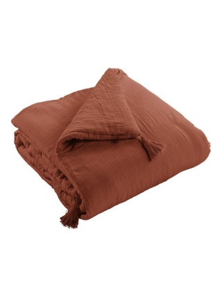 Bout de lit 90x200 en double Gaze de coton