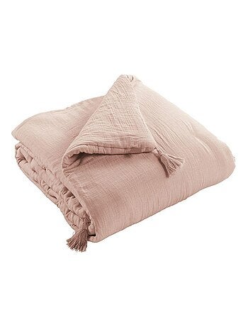 Bout de lit 90x200 en double Gaze de coton