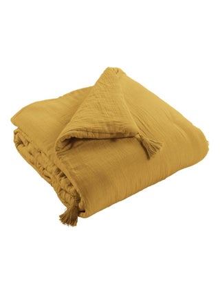 Bout de lit 90x200 en double Gaze de coton