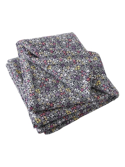 Bout de lit gaze de coton Malia fleuri - Kiabi Bout de lit gaze de coton Malia fleuri - Kiabi