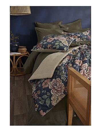 Bout de lit toucher velours Auguste