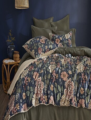 Bout de lit toucher velours Auguste