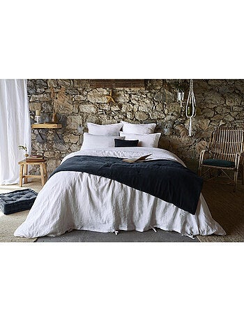 Bout de lit – Velours de coton épais et doux – César