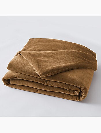 Bout de lit – Velours de coton épais et doux – César