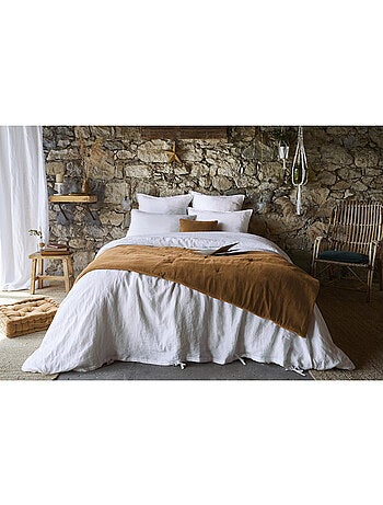 Bout de lit – Velours de coton épais et doux – César