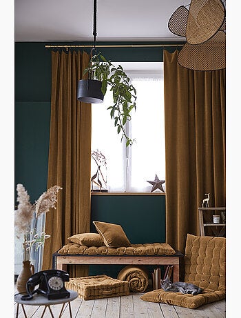 Bout de lit – Velours de coton épais et doux – César