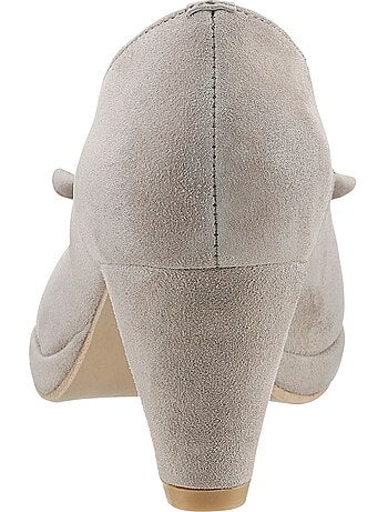 Bout Ouvert Cuir Velours De Chèvre - Taille Standard - helline