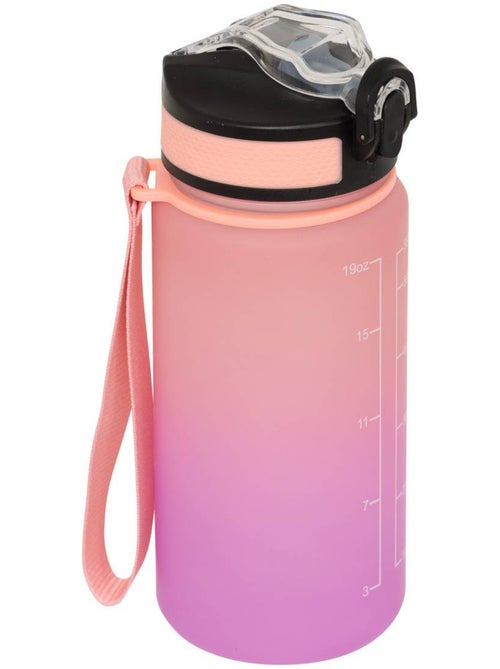 Bouteille avec paille intégrée 0,6L - Kiabi