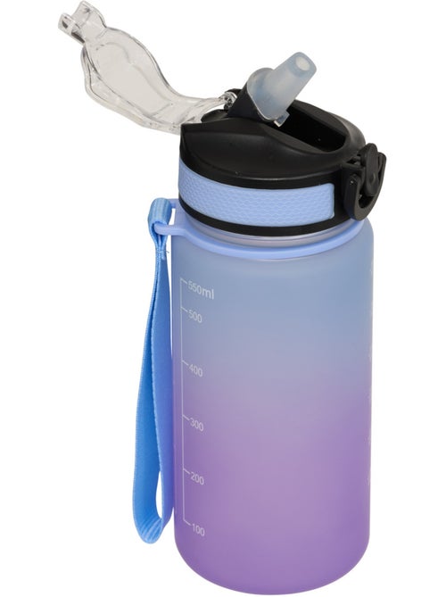 Bouteille avec paille intégrée 0,6L - Kiabi