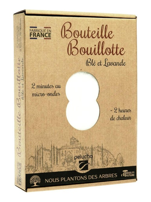 Bouteille Bouillotte micro-ondes Beige - Made in France - Kiabi