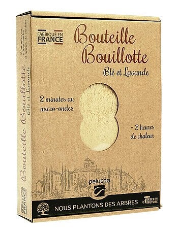 Bouteille Bouillotte micro-ondes Caramel - Made in France