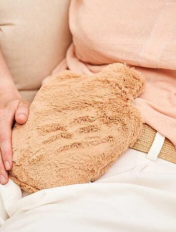 Bouteille Bouillotte micro-ondes Caramel - Made in France