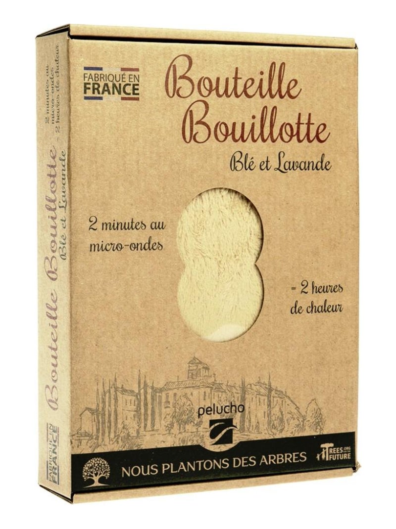 Bouteille Bouillotte micro-ondes Caramel - Made in France Marron - Kiabi