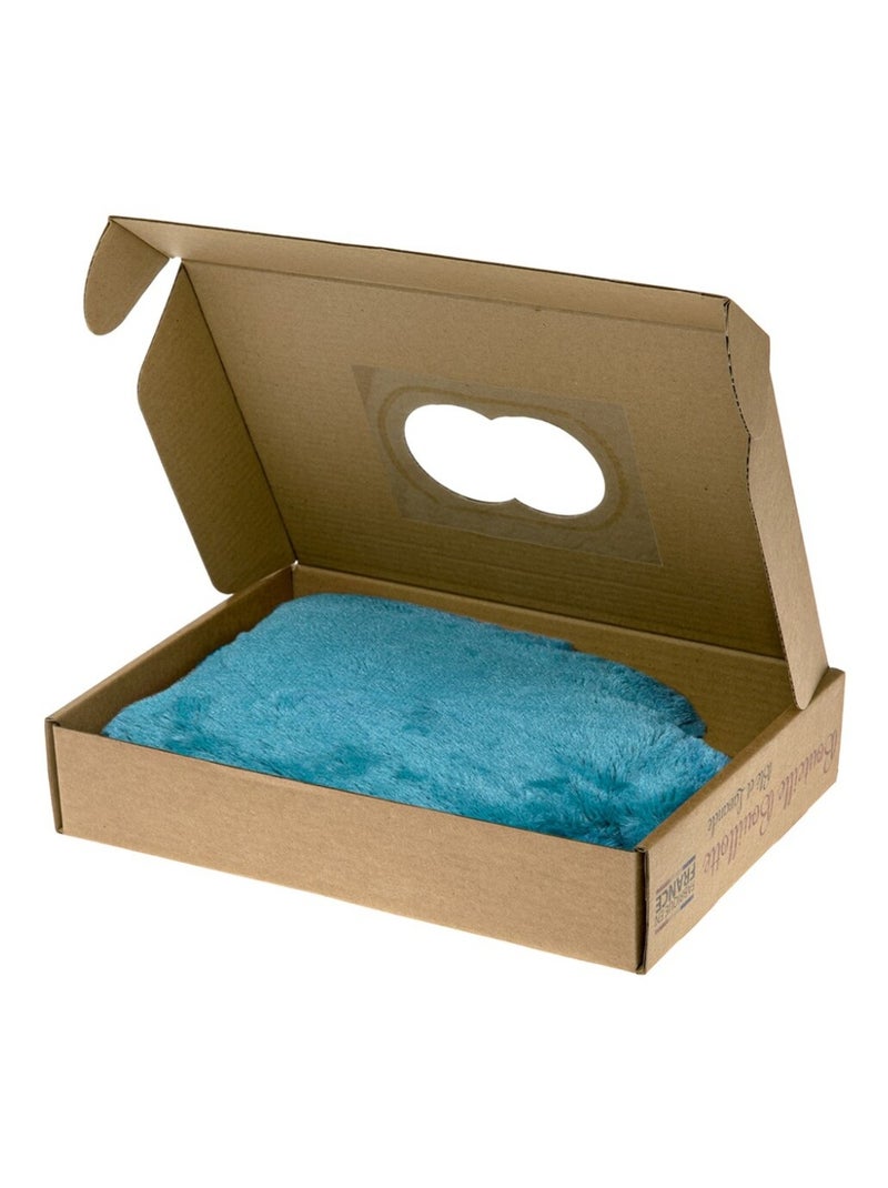 Bouteille Bouillotte micro-ondes Celeste - Made in France Blanc Bleu marine - Kiabi