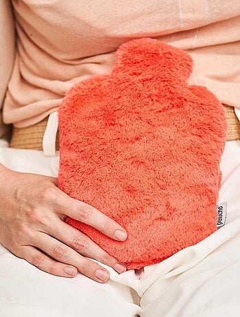 Bouteille Bouillotte micro-ondes Corail - Made in France