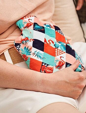 Bouteille Bouillotte micro-ondes Géométrique - Made in France