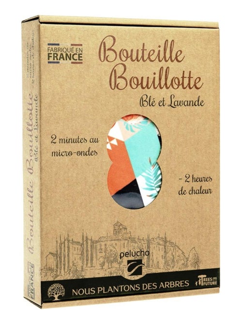 Bouteille Bouillotte micro-ondes Géométrique - Made in France - Kiabi