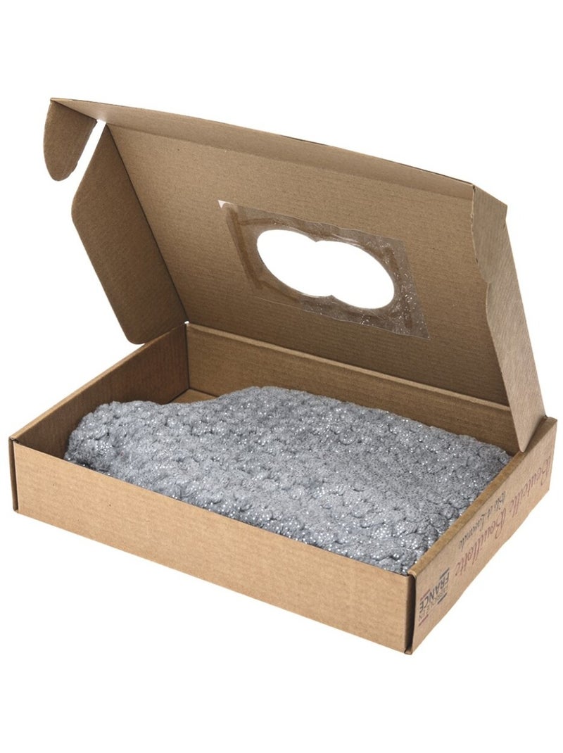 Bouteille Bouillotte micro-ondes Gris paillette - Made in France Gris - Kiabi