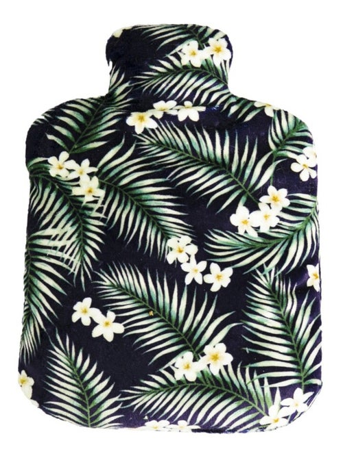 Bouteille Bouillotte micro-ondes Tropical noir - Made in France - Kiabi