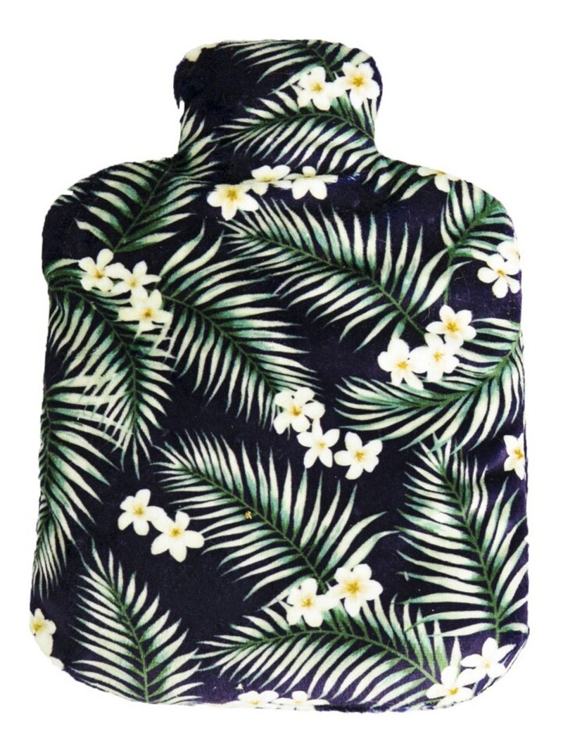 Bouteille Bouillotte micro-ondes Tropical noir - Made in France Noir - Kiabi