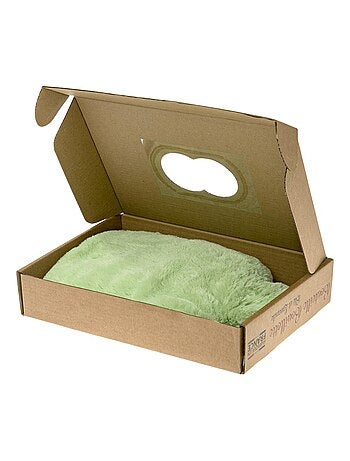 Bouteille Bouillotte micro-ondes Vert Pastel - Made in France