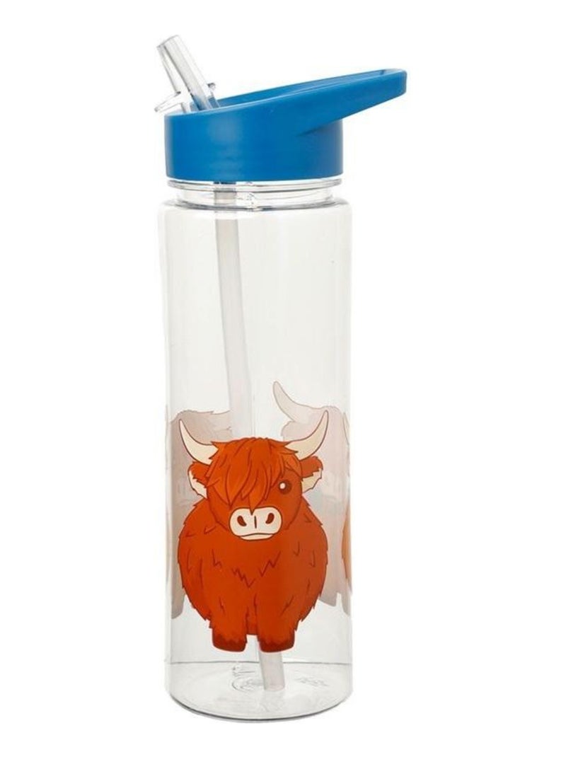Bouteille d'eau ou Gourde 23 cm Vache cow Transparent - Kiabi