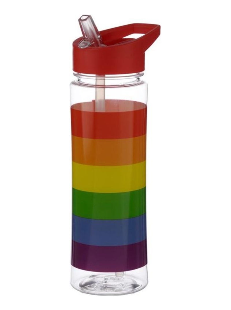 Bouteille d'eau ou Gourde Arc en ciel Rouge - Kiabi