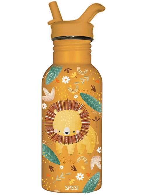 Bouteille en inox chompy le lion 500 ml - Kiabi