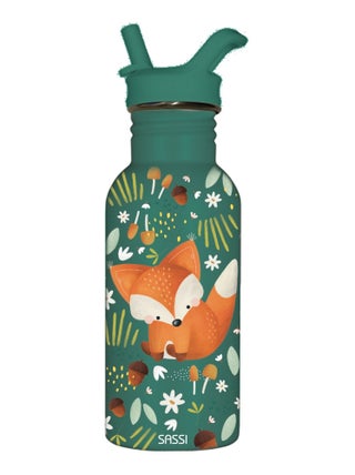 Bouteille en inox Crunchy le renard 500 ml