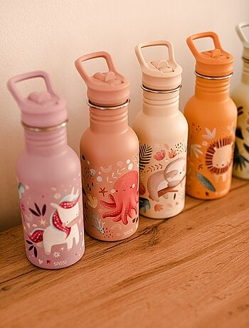 Bouteille en inox Crunchy le renard 500 ml