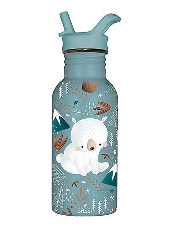 Bouteille en inox Crunchy le renard 500 ml