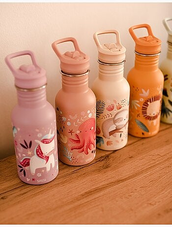 Bouteille en inox slurpy la pieuvre 500 ml