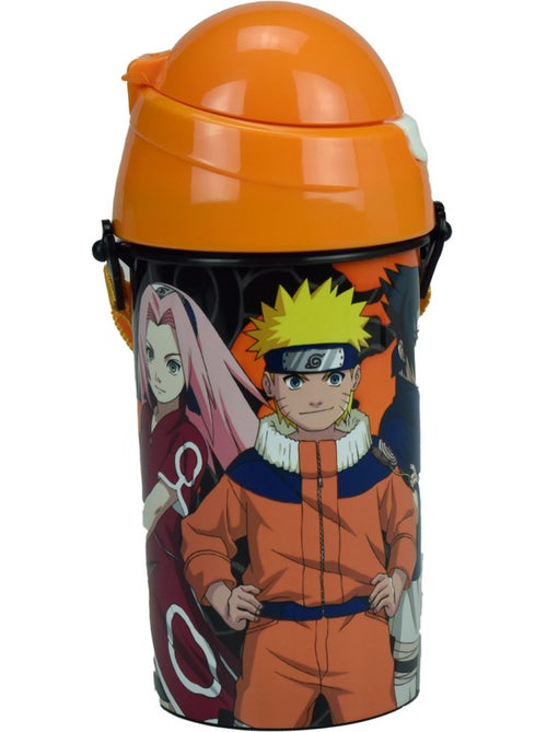 Bouteille en PVC Naruto Shippuden à sangle amovible 500 ml - Kiabi Bouteille en PVC Naruto Shippuden à sangle amovible 500 ml - Kiabi