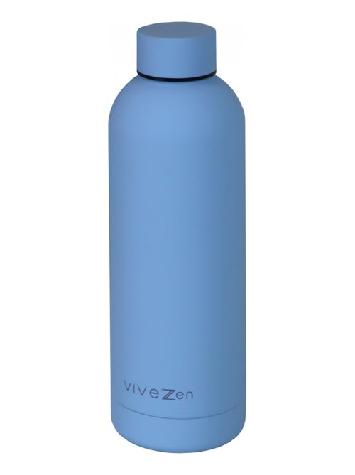 Bouteille, gourde isotherme chaud ou froid en acier inoxydable, réutilisable - Vivezen - Kiabi