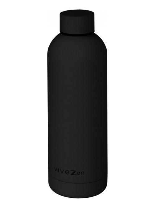 Bouteille, gourde isotherme chaud ou froid en acier inoxydable, réutilisable - Vivezen - Kiabi