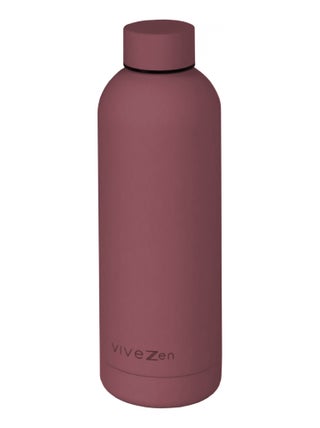 Bouteille, gourde isotherme chaud ou froid en acier inoxydable, réutilisable - Vivezen