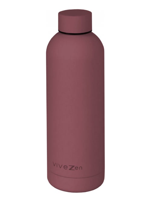 Bouteille, gourde isotherme chaud ou froid en acier inoxydable, réutilisable - Vivezen - Kiabi