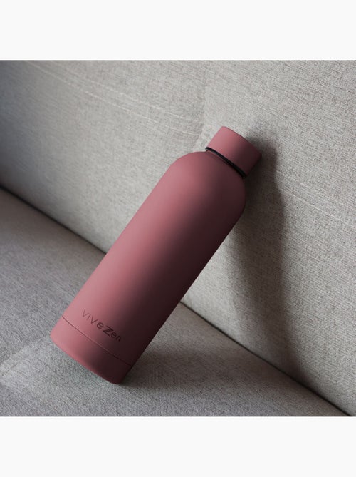 Bouteille, gourde isotherme chaud ou froid en acier inoxydable, réutilisable - vivezen - Kiabi Bouteille, gourde isotherme chaud ou froid en acier inoxydable, réutilisable - vivezen - Kiabi