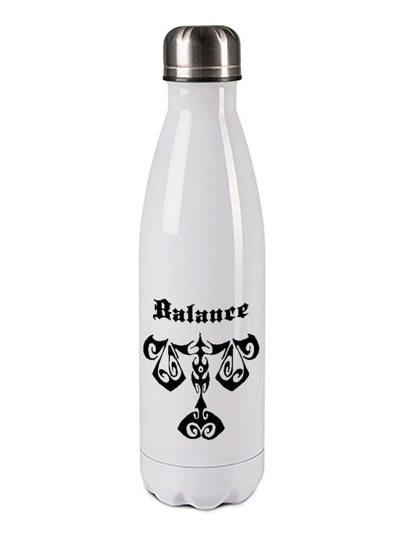 Bouteille isotherme en inox - Balance by Cbkreation Blanc - Kiabi