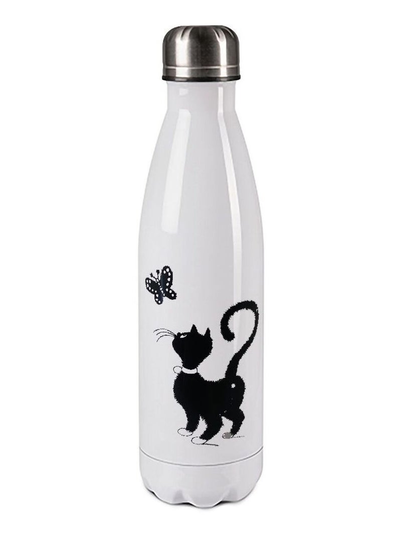 Bouteille isotherme en inox 500 ml Blanc - Kiabi