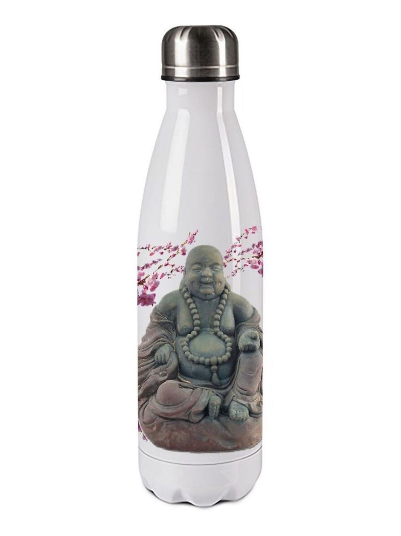 Bouteille isotherme en inox 750 ml bouddha Blanc - Kiabi
