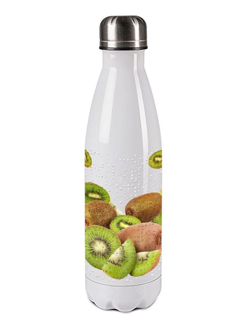 Bouteille isotherme en inox 750 ml kiwis Blanc - Kiabi
