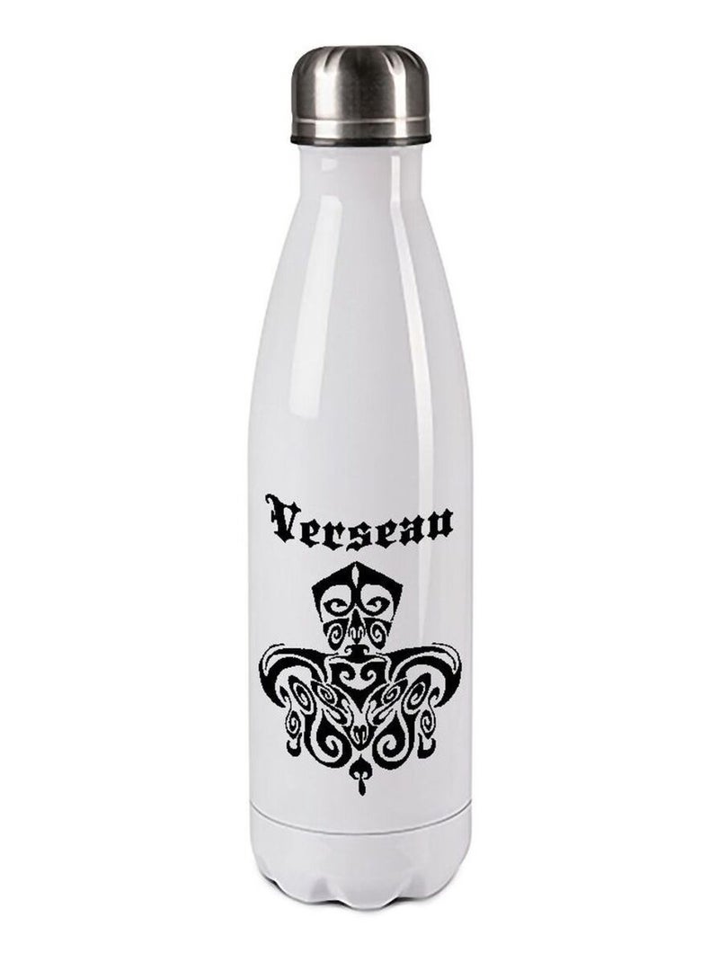 Bouteille isotherme en inox 750 ml signe astrologique verseau Blanc - Kiabi