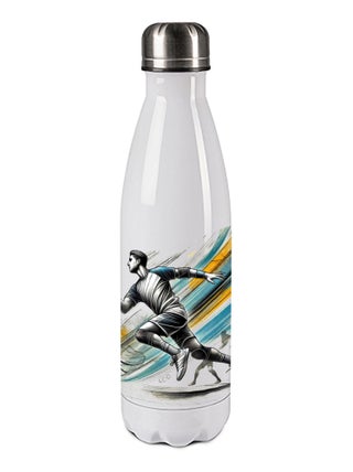Bouteille isotherme en inox handball