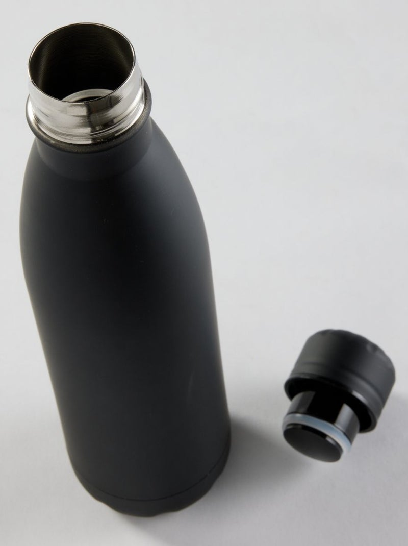 Bouteille isotherme en inox KITCHEN Noir - Kiabi