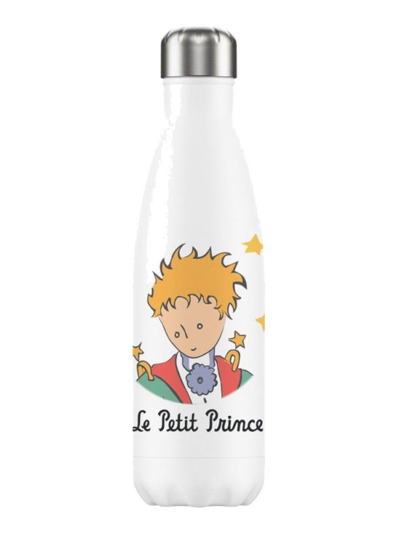 Bouteille isotherme en inox Le Petit Prince - Buste Blanc - Kiabi